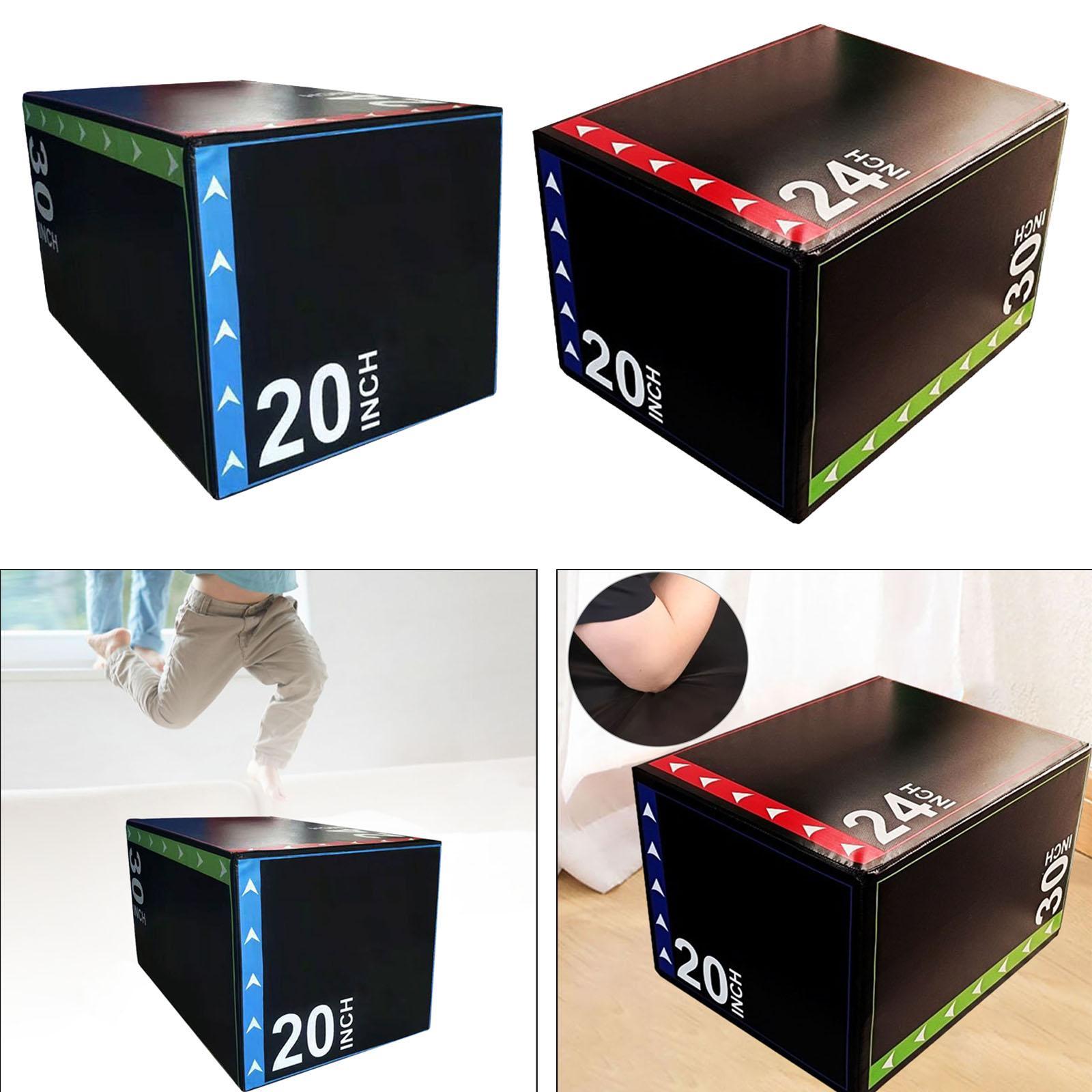 Home Gym Rig - 3-in-1Jump Box Plyometric Box for Strength
