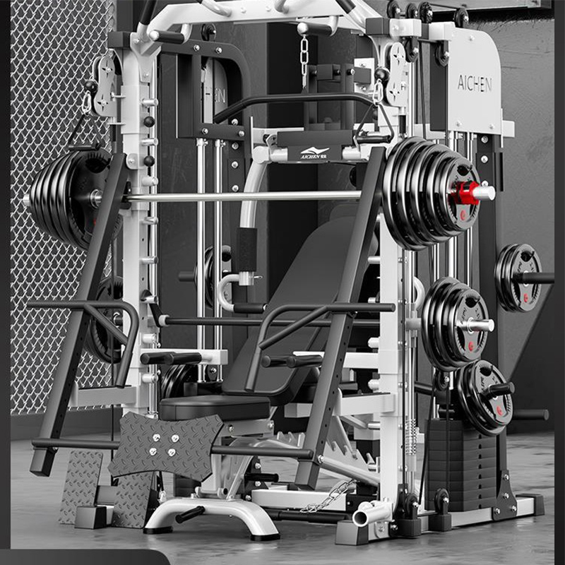 Leg Press Machine - Fitness Light Commercial Smith Machine Comprehensive