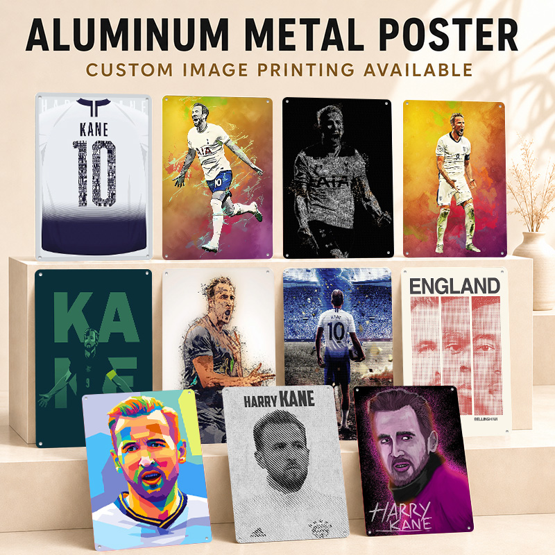 Home Gym Yes Or No - Harry Kane Aluminum Posters Customized Metal