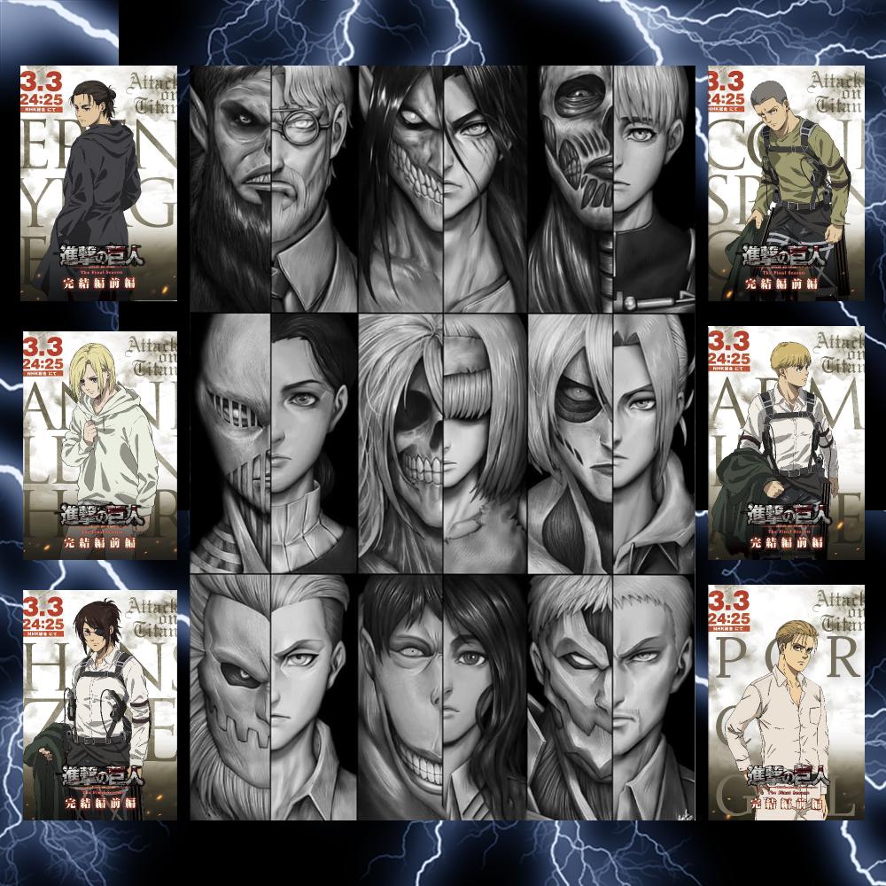 Home Gym On Wall - Action Anime A-Attack on Titan Poster