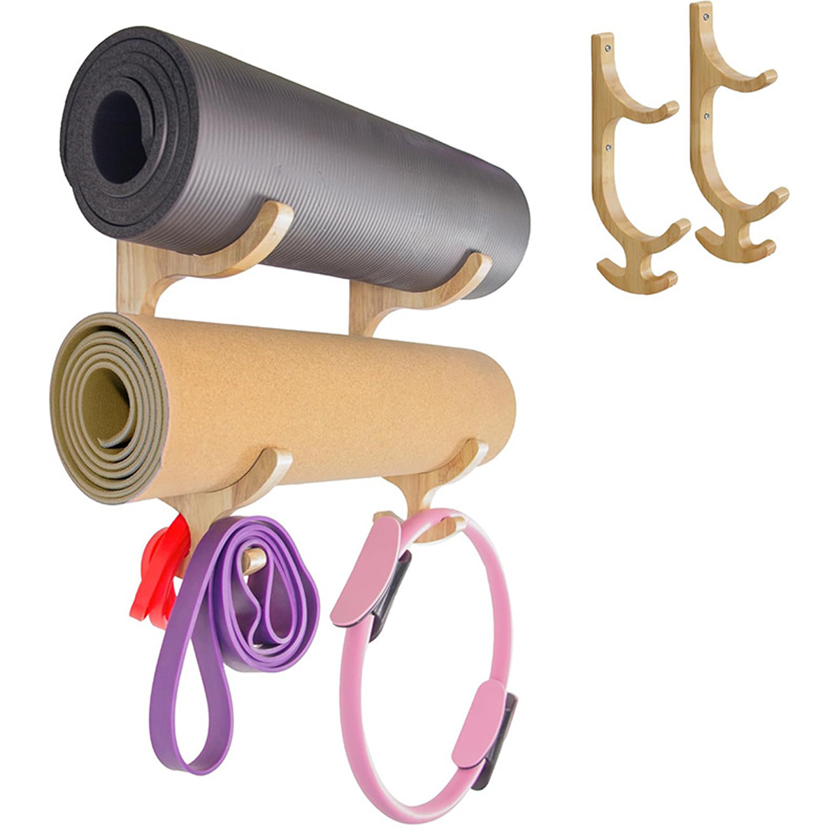 2piece Resistance Band Holder  - огляд і ціна Home Gym Yoga Mat