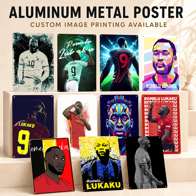 Romelu Lukaku Printed Posters  - огляд і ціна Home Gym Yes Or No