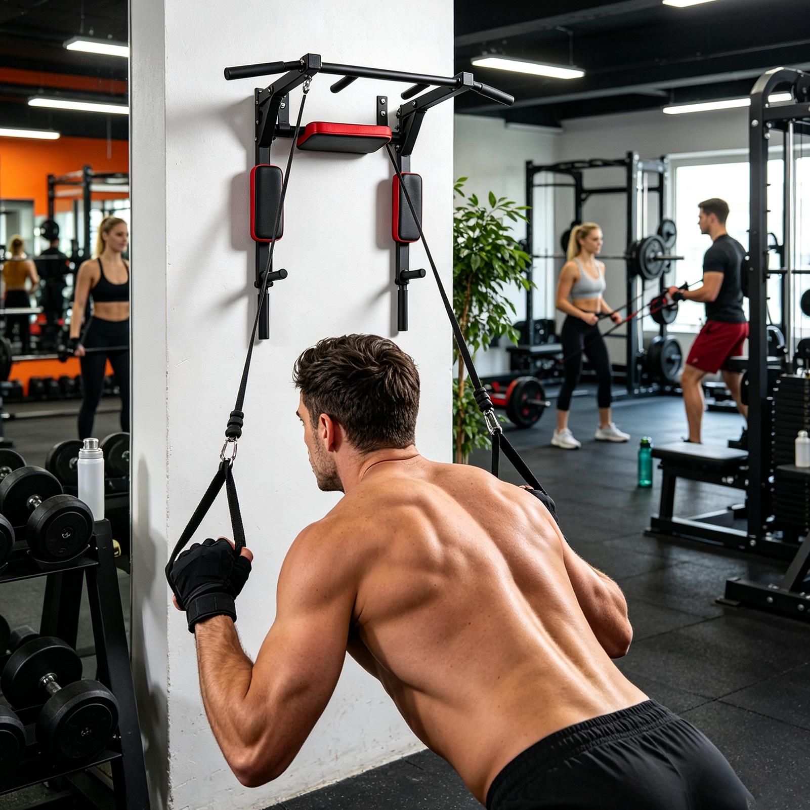 Multifunctional wall-mounted p - огляд і ціна Home Gym On Wall