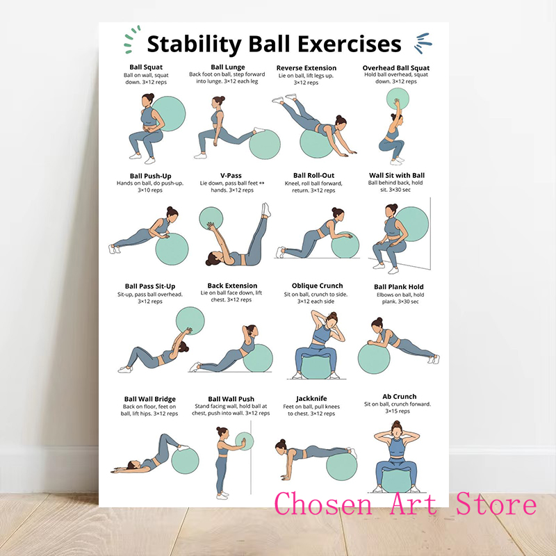 Fitness Exercise Schedule Post - огляд і ціна Home Gym On Wall