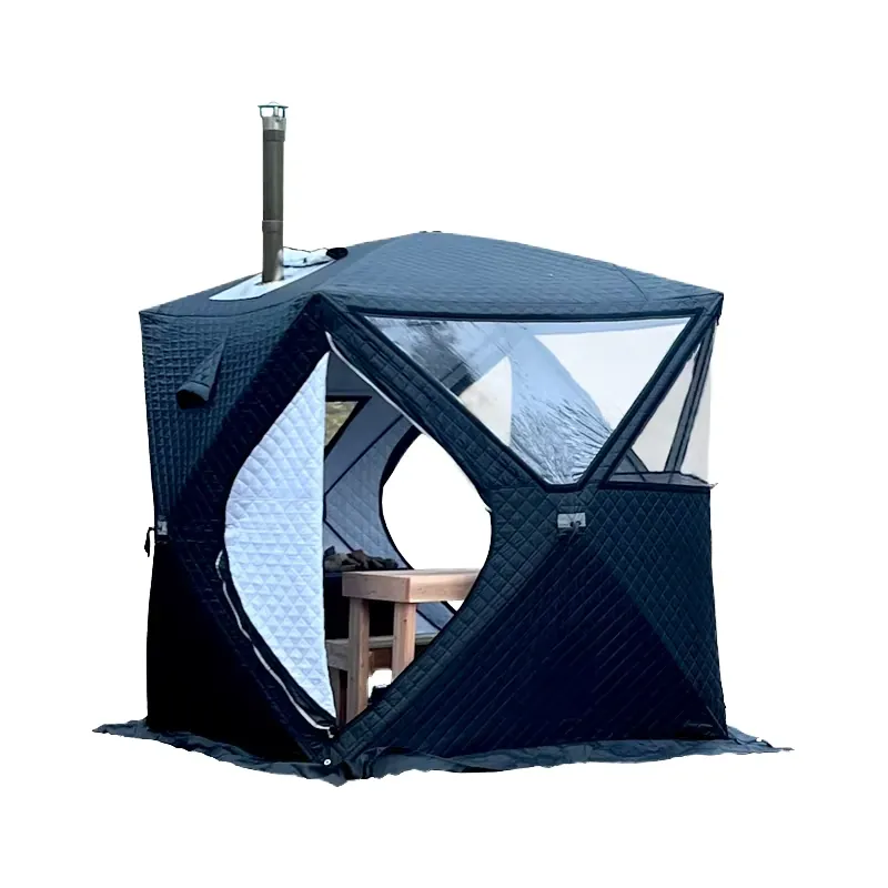Portable Outdoor 2-5 Person Sa - огляд і ціна Sauna Home Gym