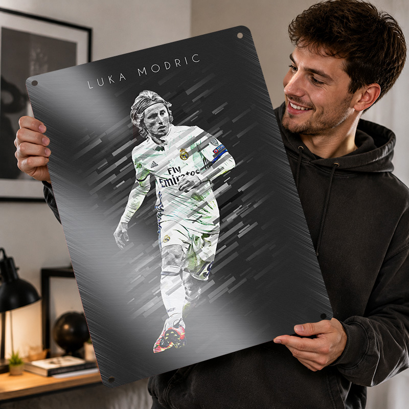Luka Modrić Aluminum Posters C - огляд і ціна Home Gym Yes Or No