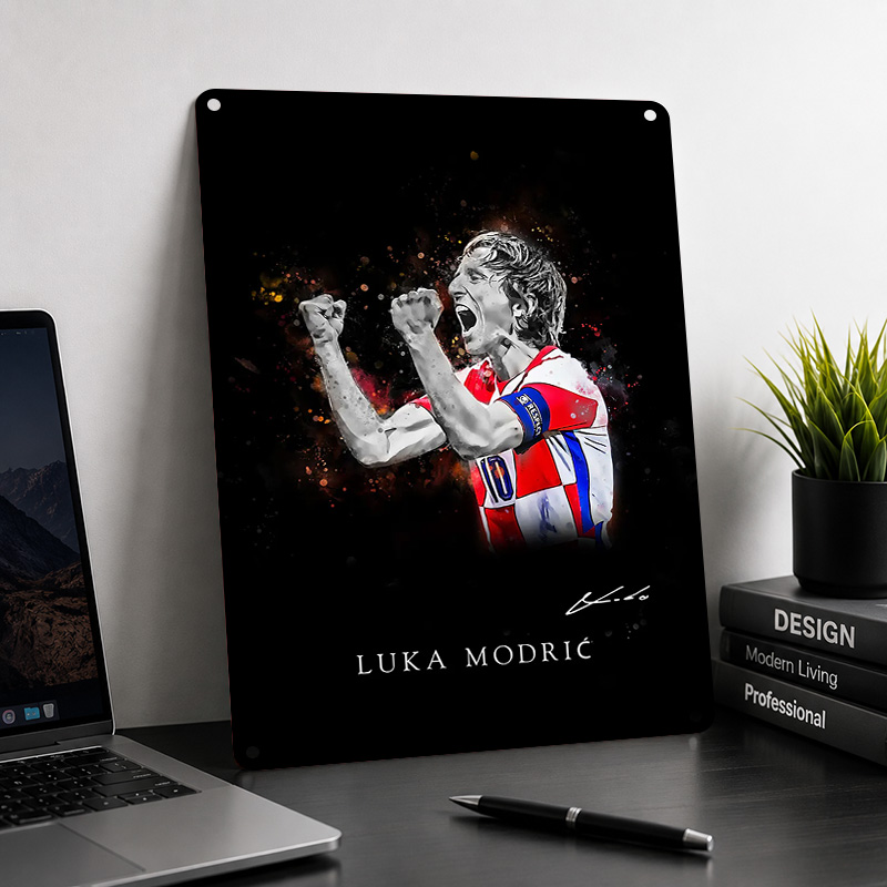 Luka Modrić Aluminum Posters C - огляд і ціна Home Gym Yes Or No