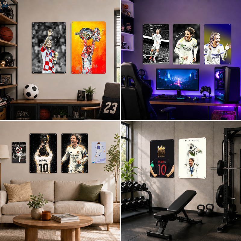 Luka Modrić Aluminum Posters C - огляд і ціна Home Gym Yes Or No