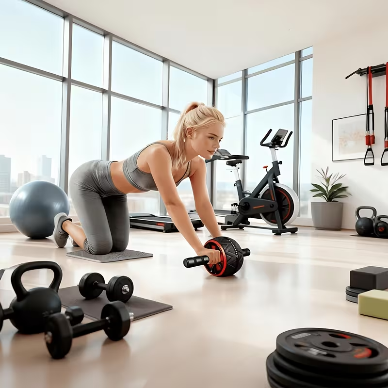 Ab Roller Wheel and Knee Mat,  - огляд і ціна Home Gym Rig