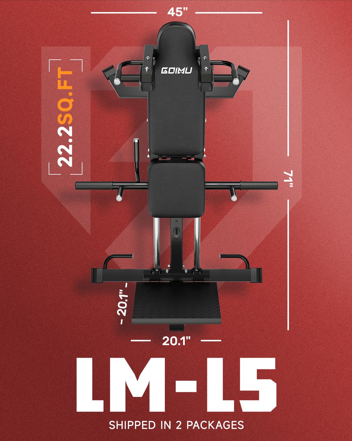 L5 Leg Press Hack Squat Machin - огляд і ціна Leg Press Machine