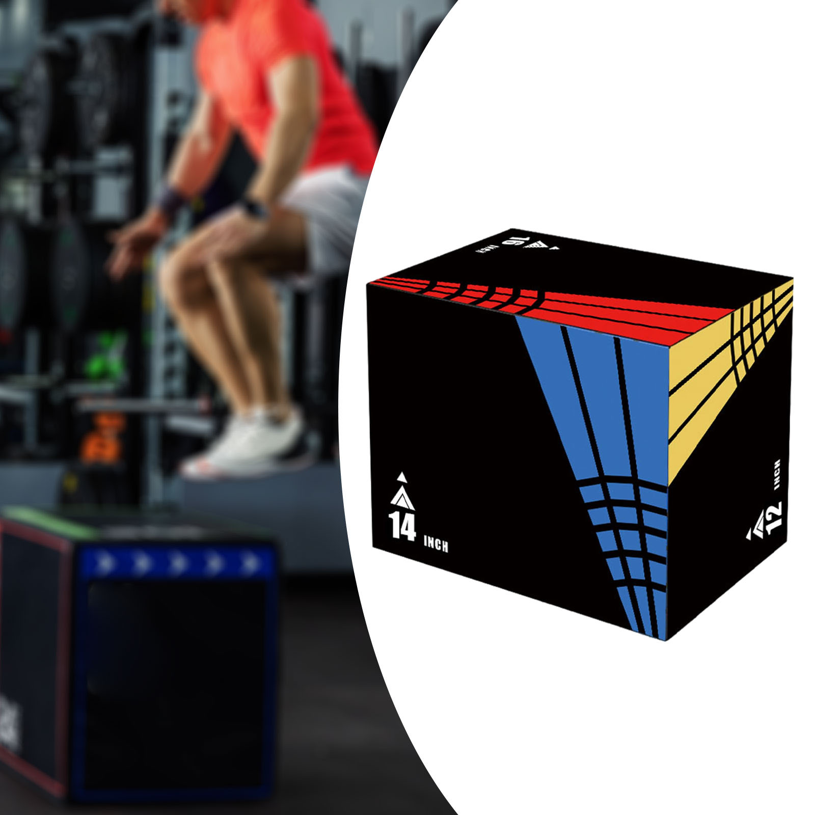 3-in-1Jump Box Plyometric Box  - огляд і ціна Home Gym Rig