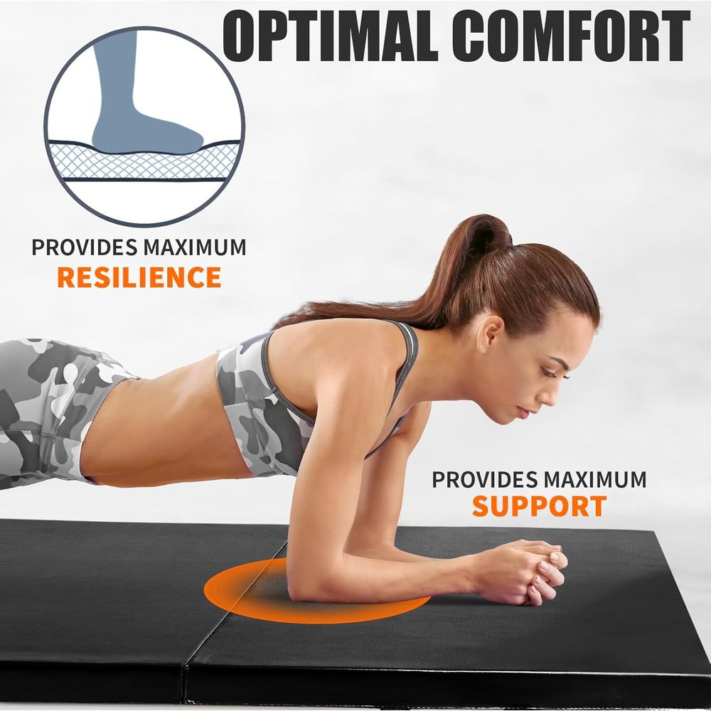 Enhanced 2 Thick Gym Mat, 3'x6 - огляд і ціна Home Gym Yoga Mat