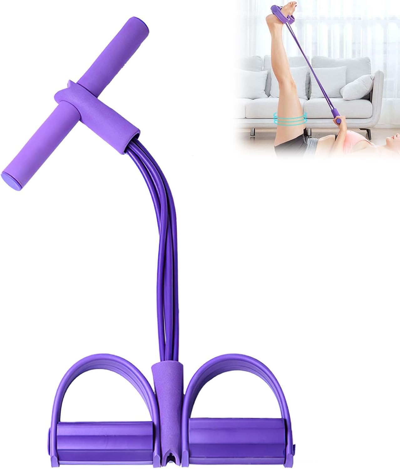 4-Tube Pedal Resistance Band M - огляд і ціна Home Gym Rig