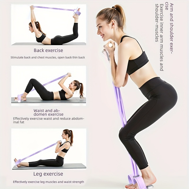 4-Tube Pedal Resistance Band M - огляд і ціна Home Gym Rig