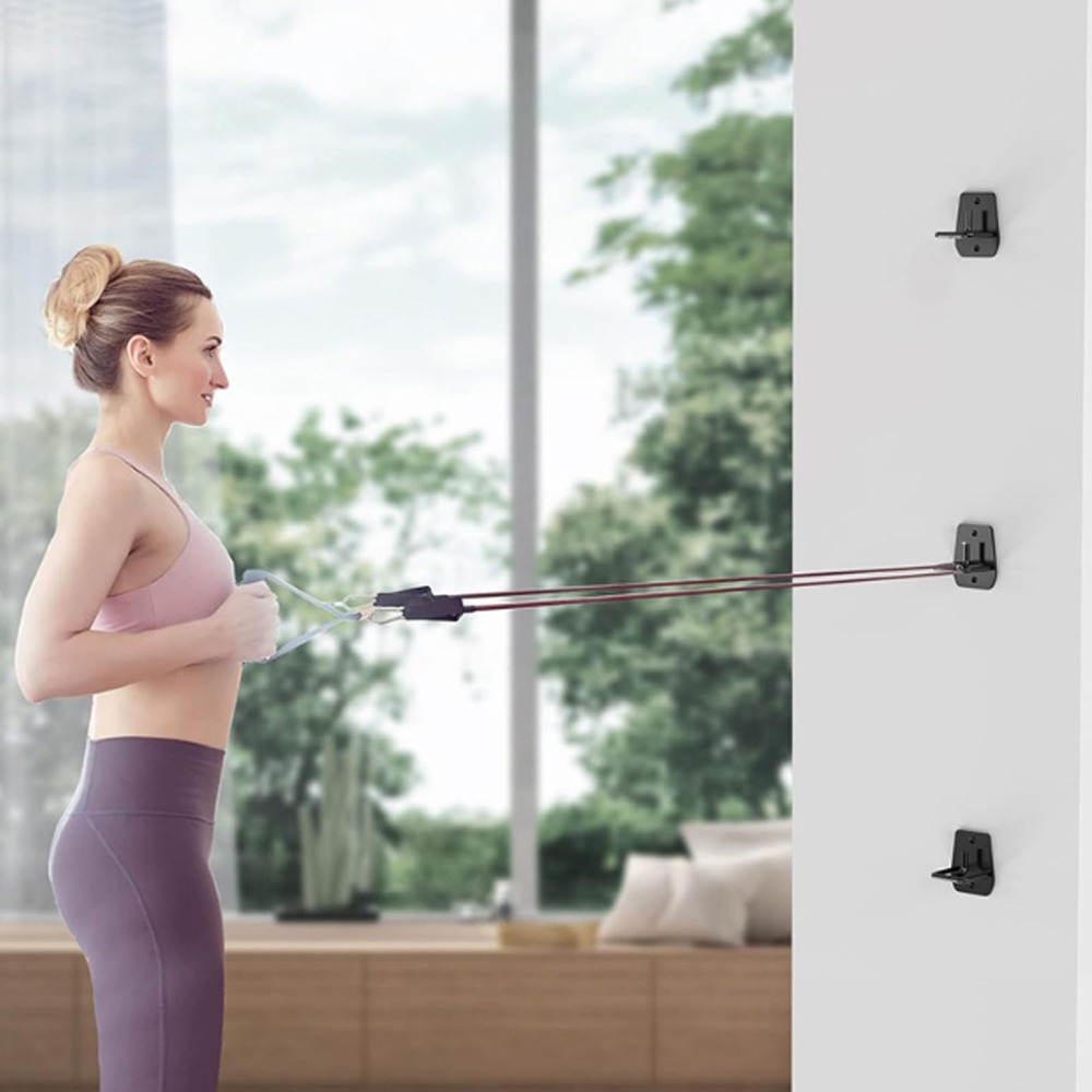 3Pcs Black Exercise Band Wall  - огляд і ціна Home Gym Equipment
