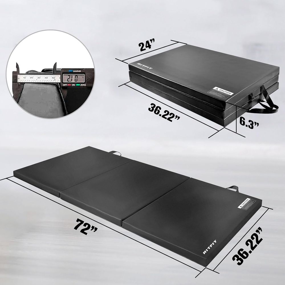 Enhanced 2 Thick Gymnastics Ma - огляд і ціна Home Gym Yoga Mat