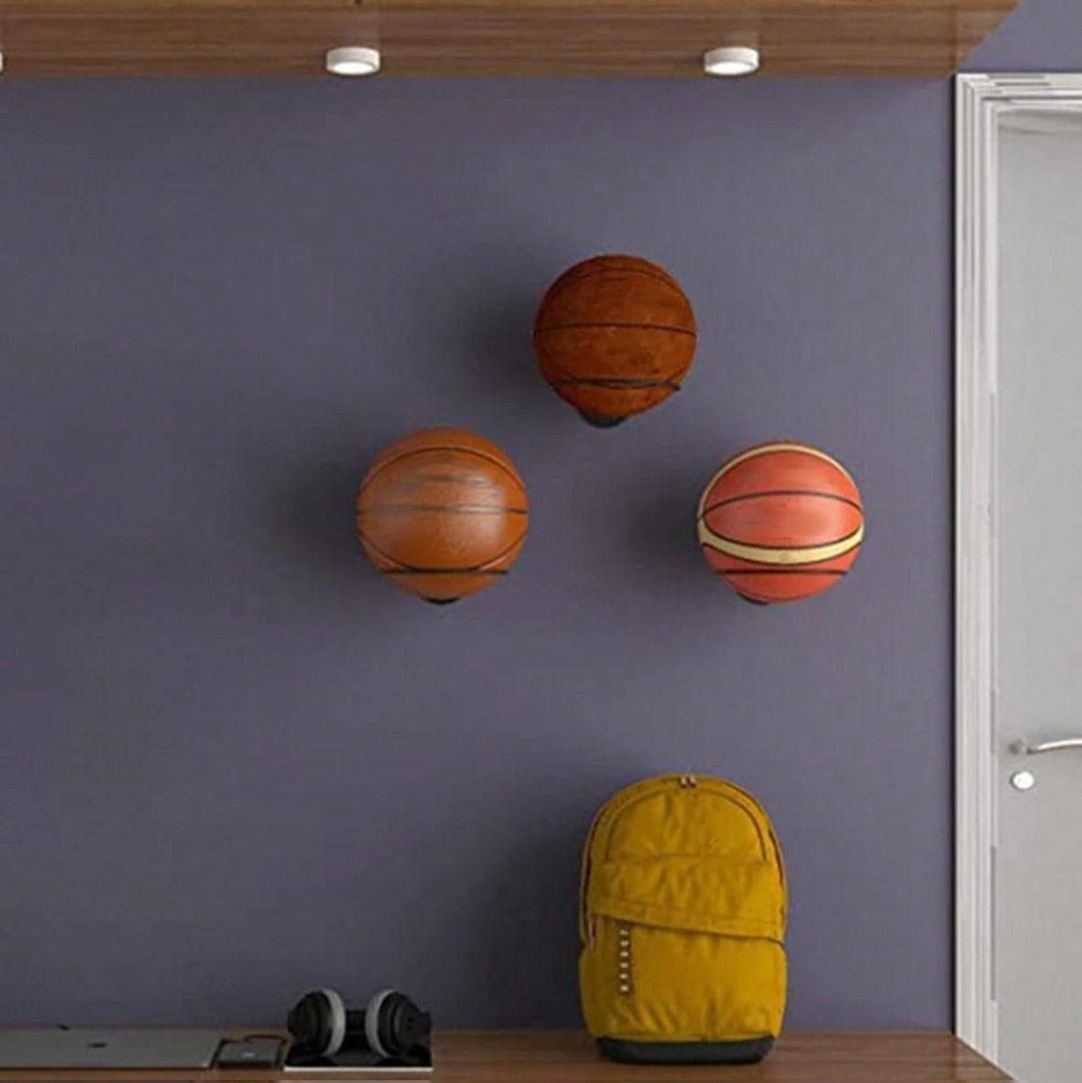 Space Saving Wall Mounted Bask - огляд і ціна Home Gym On Wall