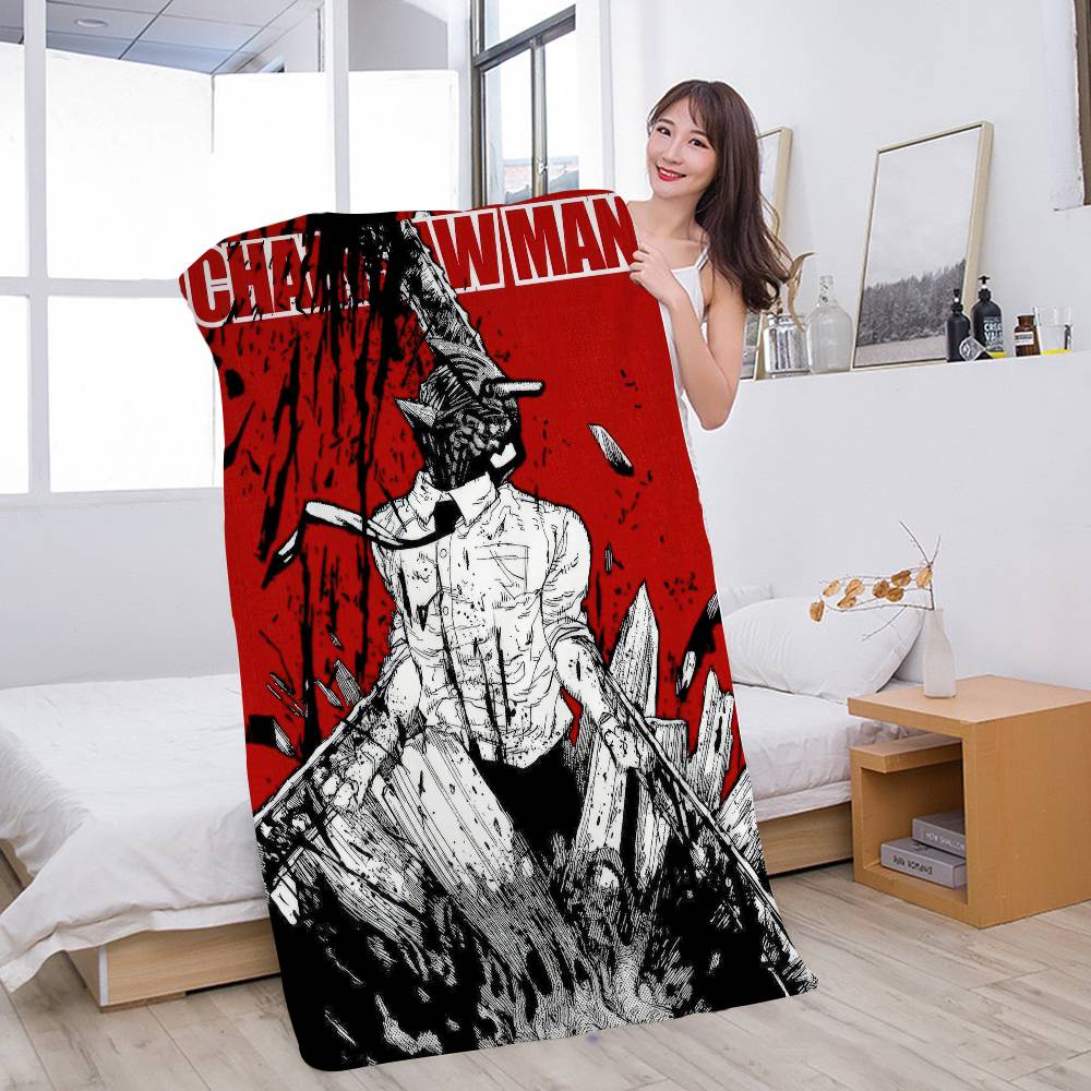 Anime Chainsaw Man Beach Towel - огляд і ціна Sauna Home Gym
