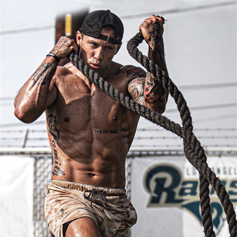 9/12/15M*25MM Fitness Polyeste - огляд і ціна Battle Rope Heavy