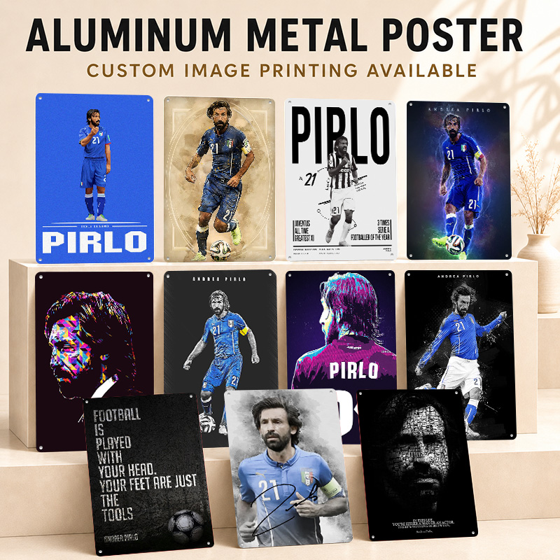 Andrea Pirlo Printed Posters C - огляд і ціна Home Gym Yes Or No