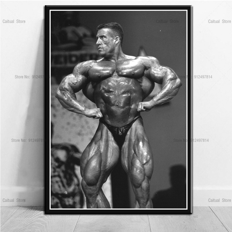 Great Dorian Yates Man Muscle  - огляд і ціна Home Gym On Wall