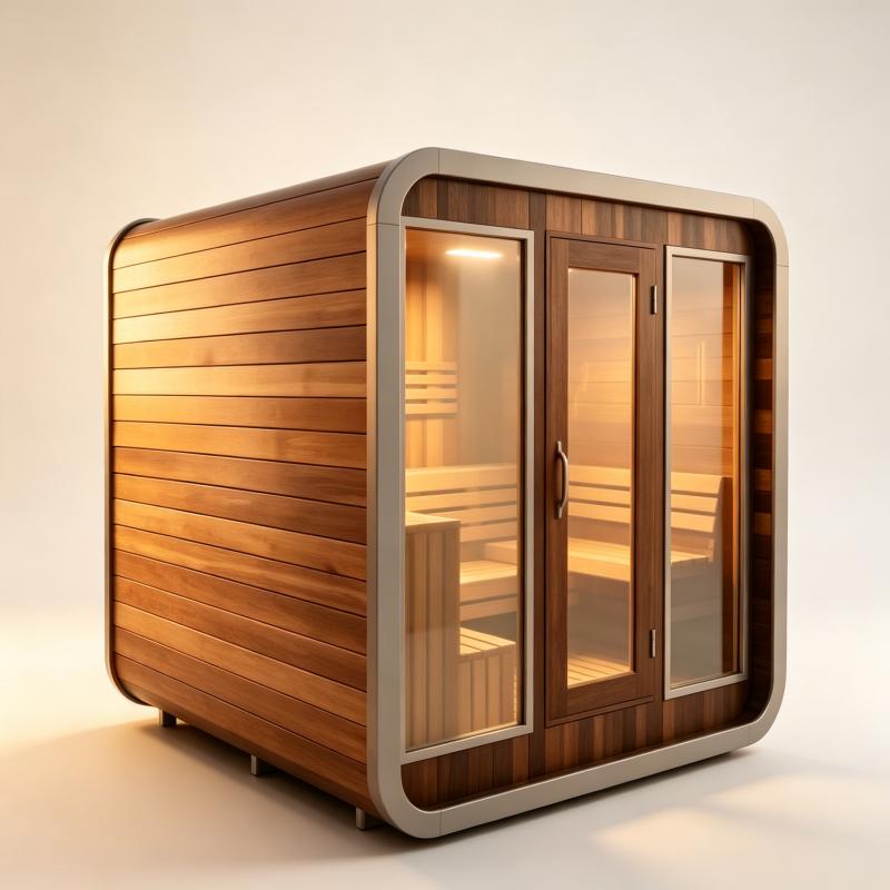 Luxury Custom Sauna Room Solid - огляд і ціна Sauna Home Gym