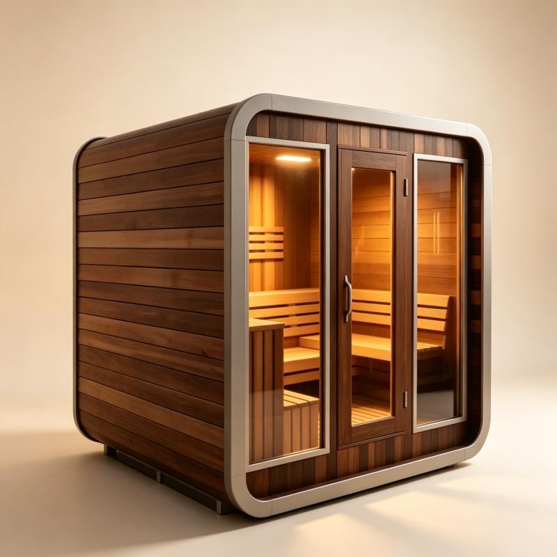 Luxury Custom Sauna Room Solid - огляд і ціна Sauna Home Gym