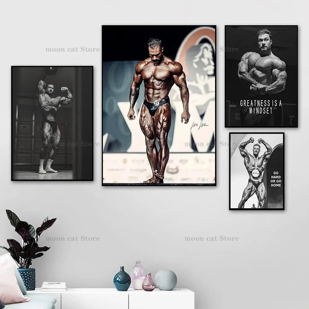 Canvas Painting Chris Bumstead - огляд і ціна Home Gym On Wall