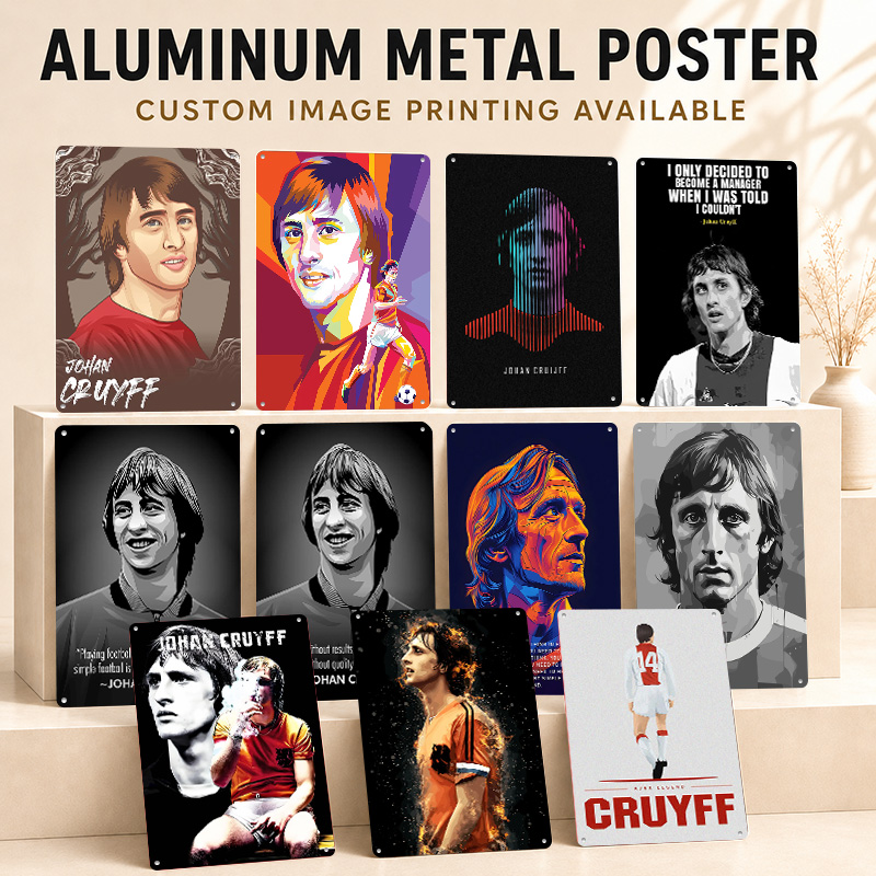 Johan Cruyff Printed Posters C - огляд і ціна Home Gym Yes Or No