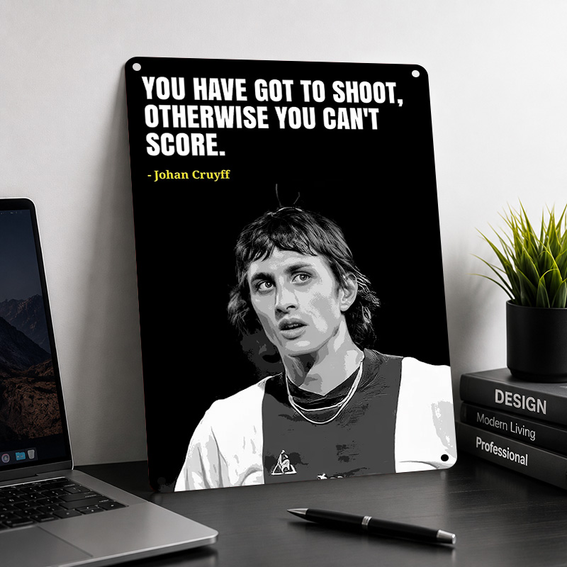 Johan Cruyff Printed Posters C - огляд і ціна Home Gym Yes Or No