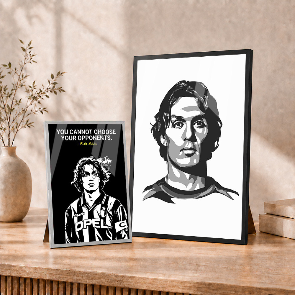 Paolo Maldini Framed Metal Pri - огляд і ціна Home Gym Yes Or No