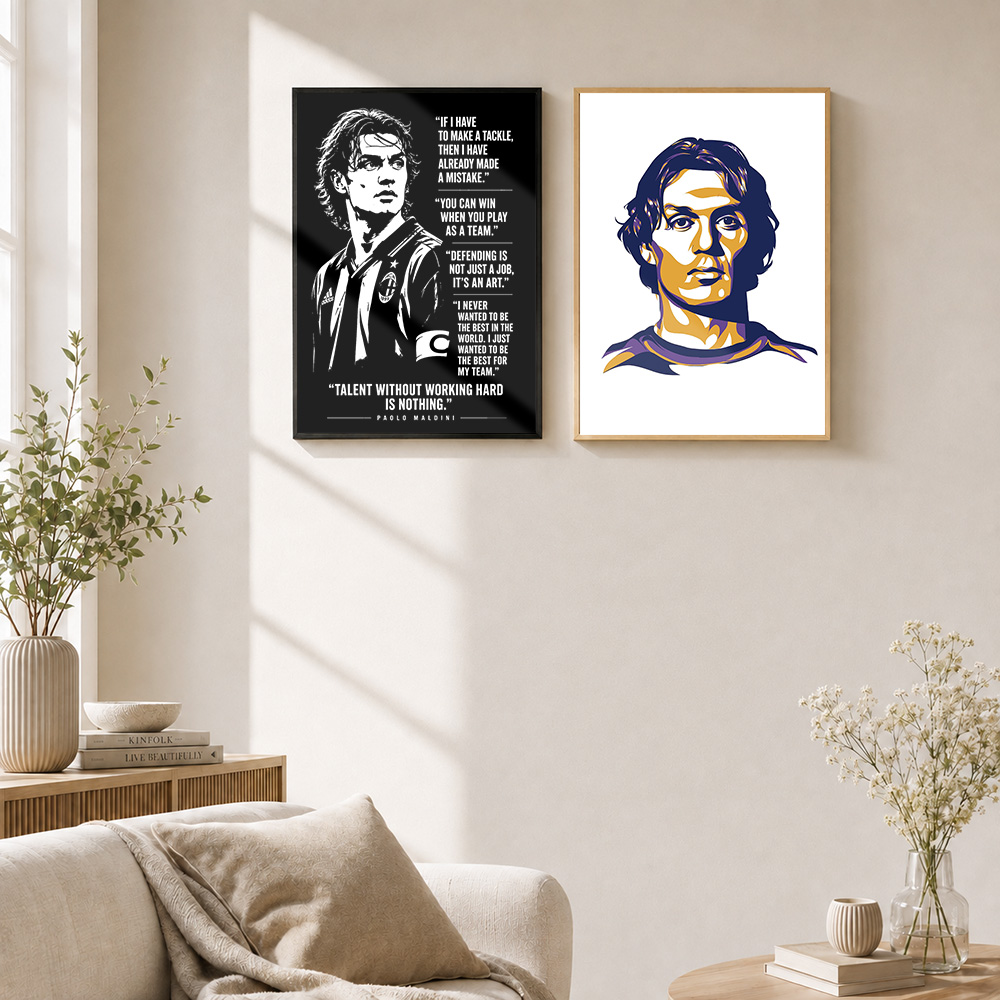 Paolo Maldini Framed Metal Pri - огляд і ціна Home Gym Yes Or No