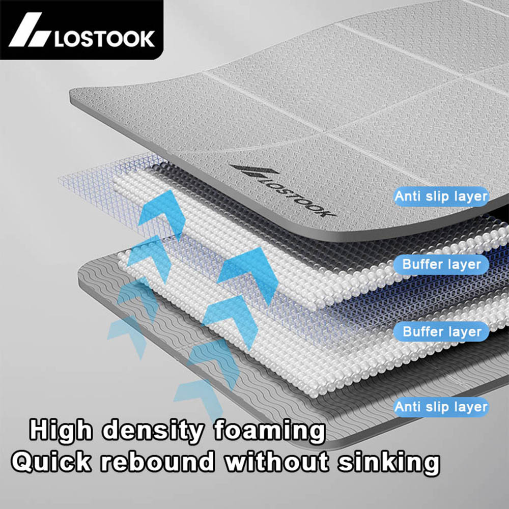 4mm Thick TPE Foldable Yoga Ma - огляд і ціна Home Gym Yoga Mat
