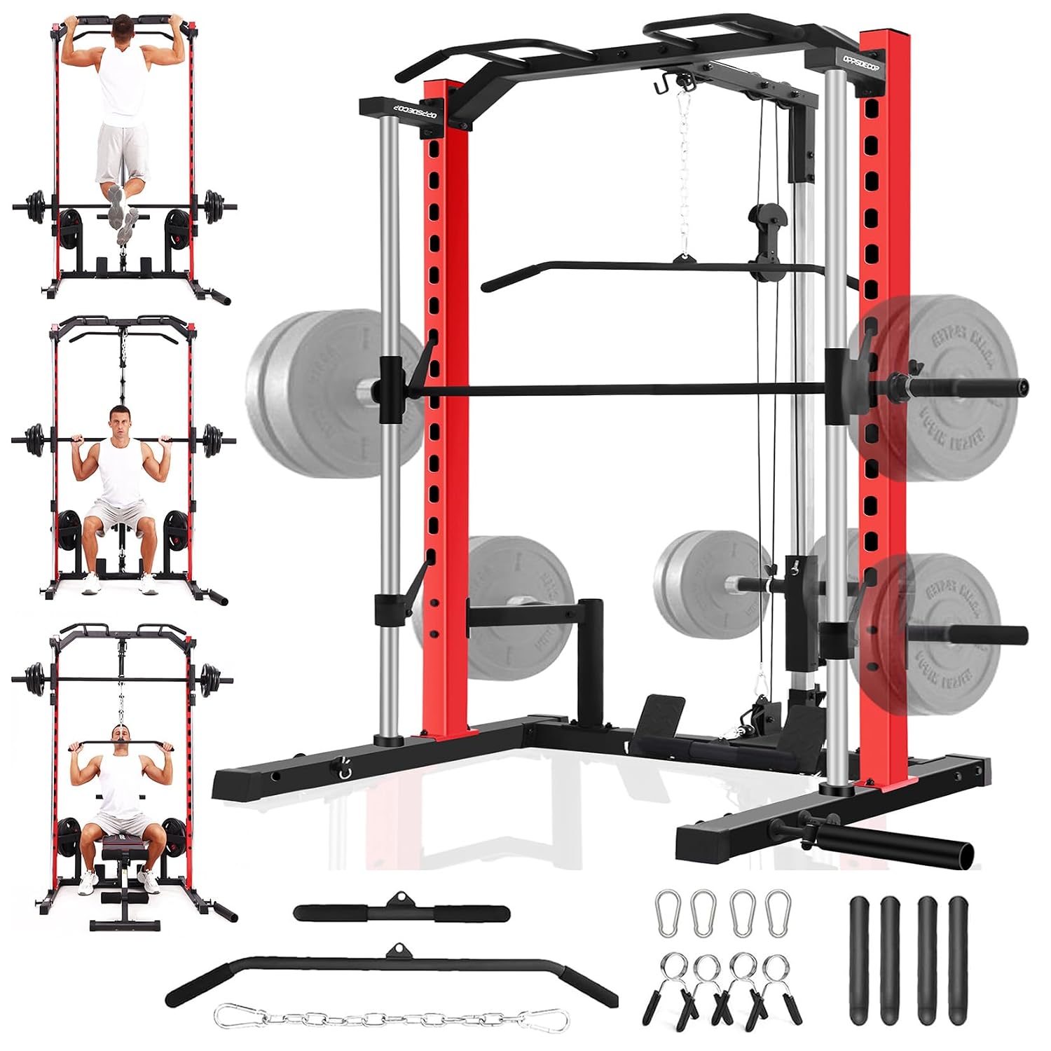 All-in-One Smith Machine Power - огляд і ціна Home Gym Lat Pulldown Machine
