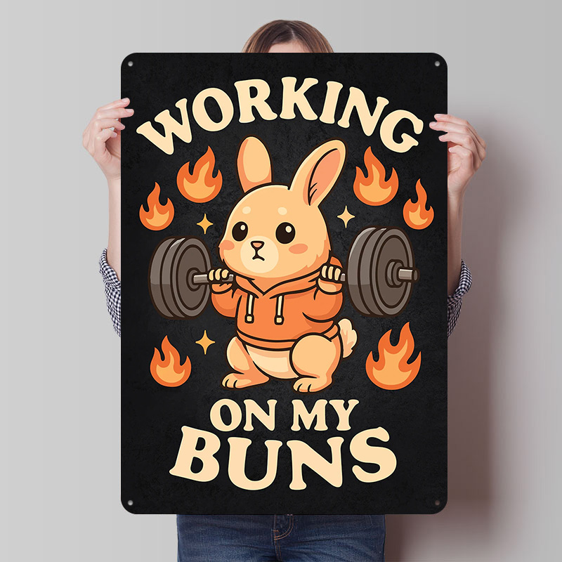 Working On My Buns – Cute Gym  - огляд і ціна Home Gym On Wall