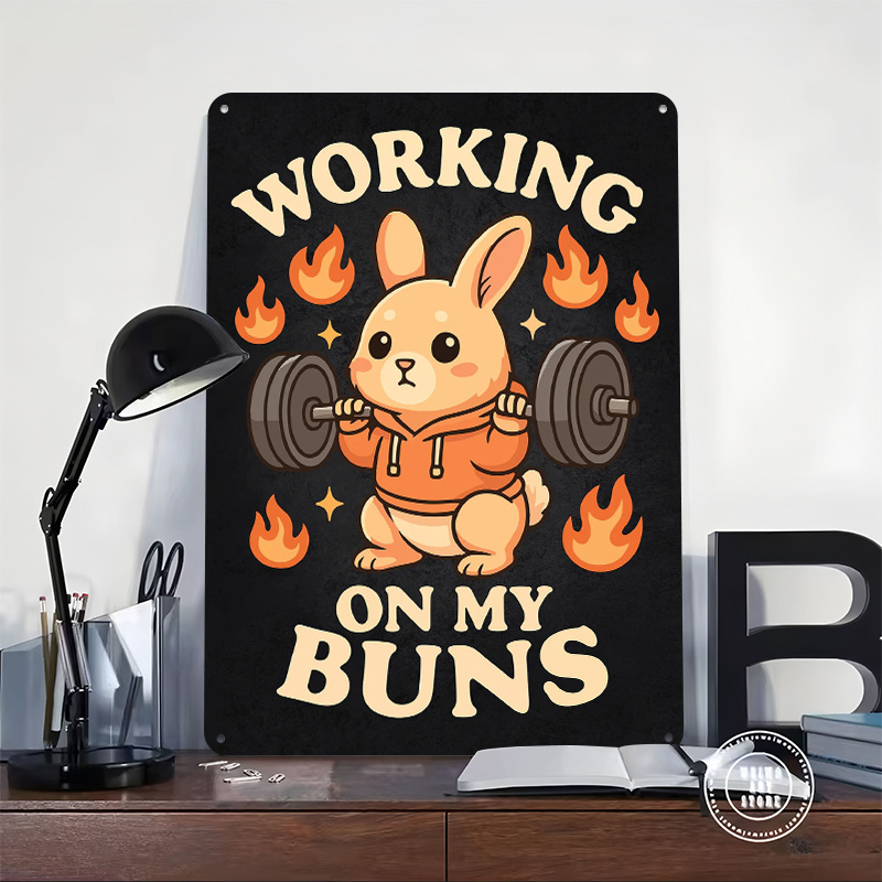Working On My Buns – Cute Gym  - огляд і ціна Home Gym On Wall