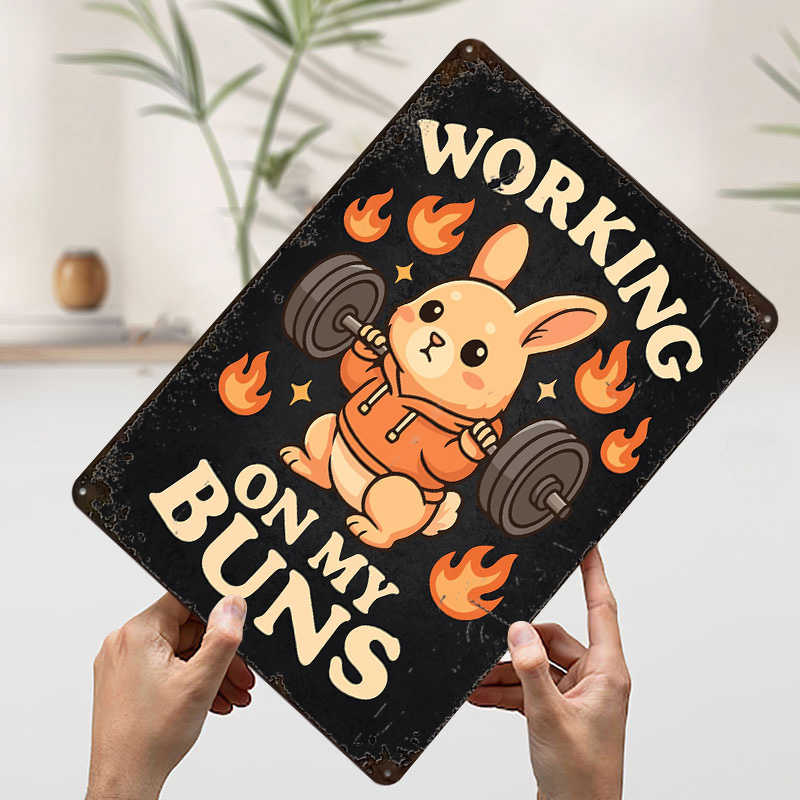 Working On My Buns – Cute Gym  - огляд і ціна Home Gym On Wall