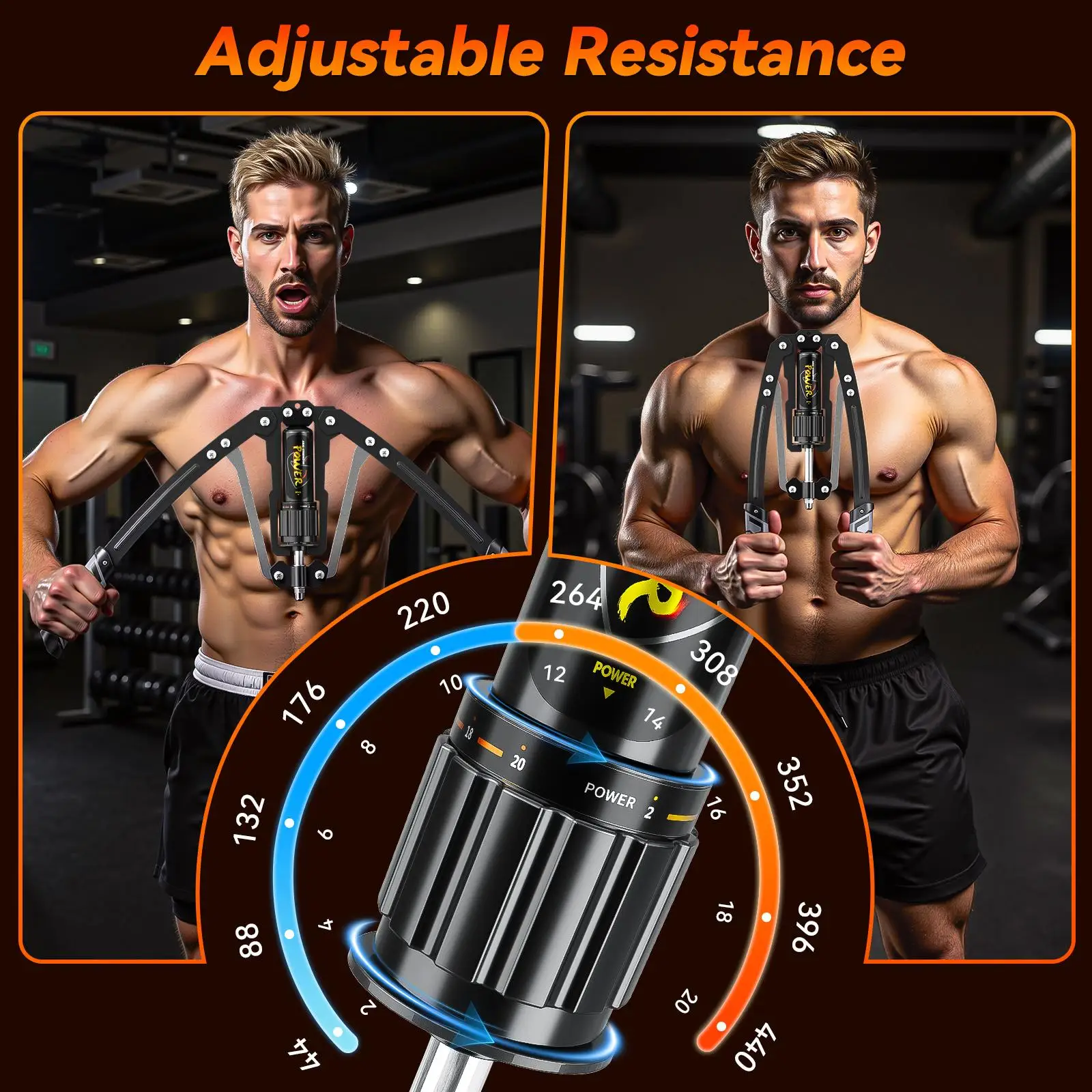 Adjustable Hydraulic Power Twi - огляд і ціна Home Gym Upper Body Workout