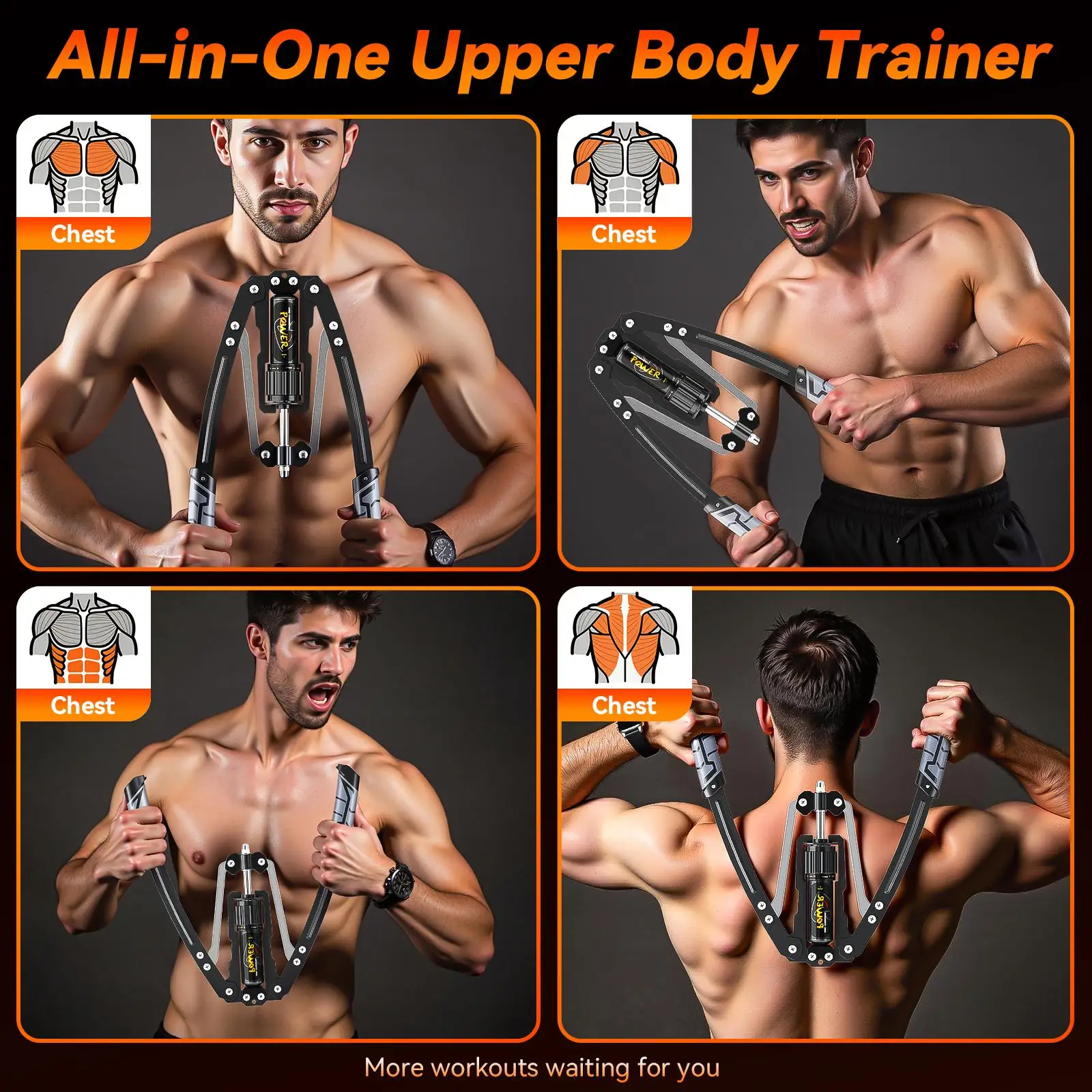 Adjustable Hydraulic Power Twi - огляд і ціна Home Gym Upper Body Workout