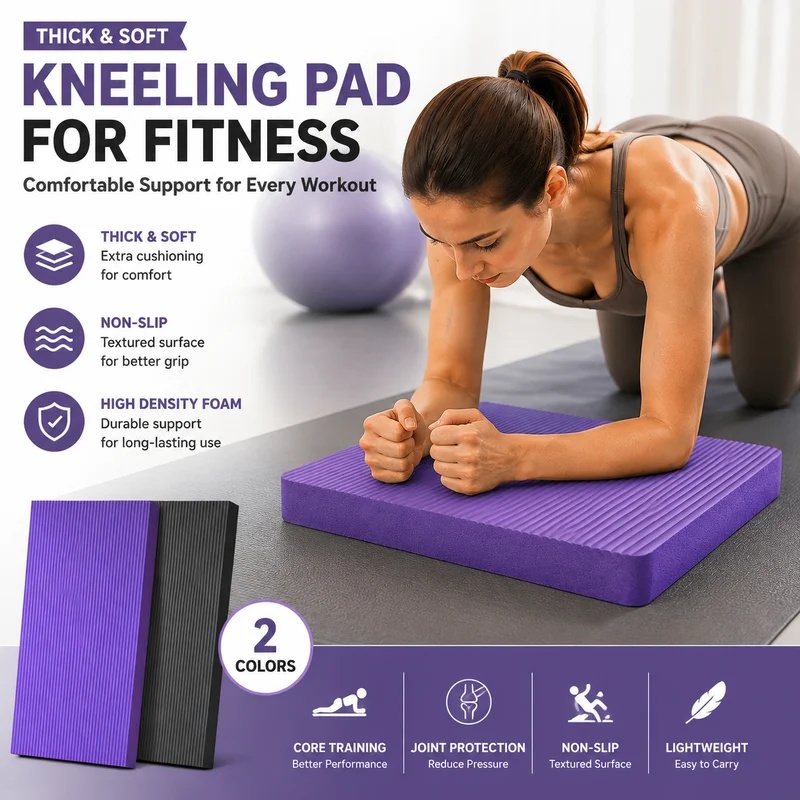 Thick Non‑Slip Yoga Knee Pad M - огляд і ціна Home Gym Yoga Mat