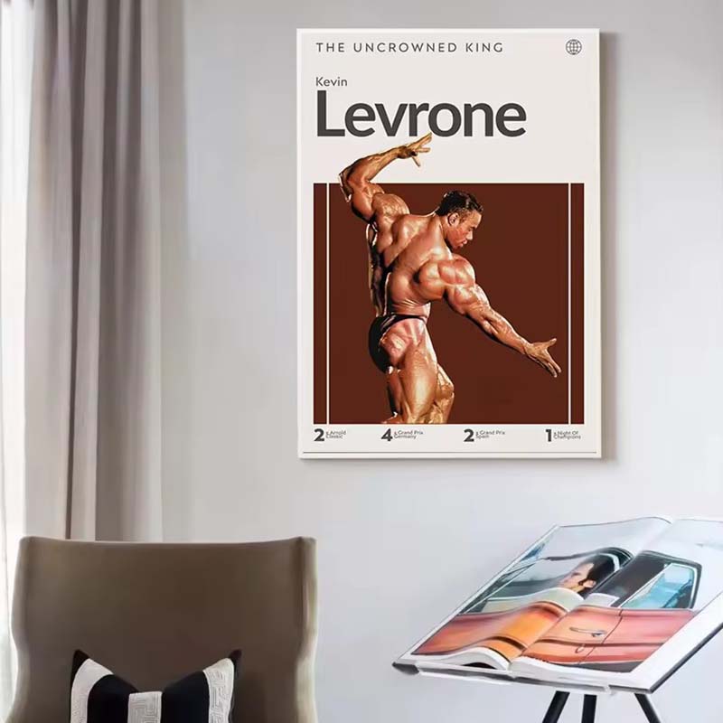 Motivation Bodybuilder Poster  - огляд і ціна Home Gym On Wall
