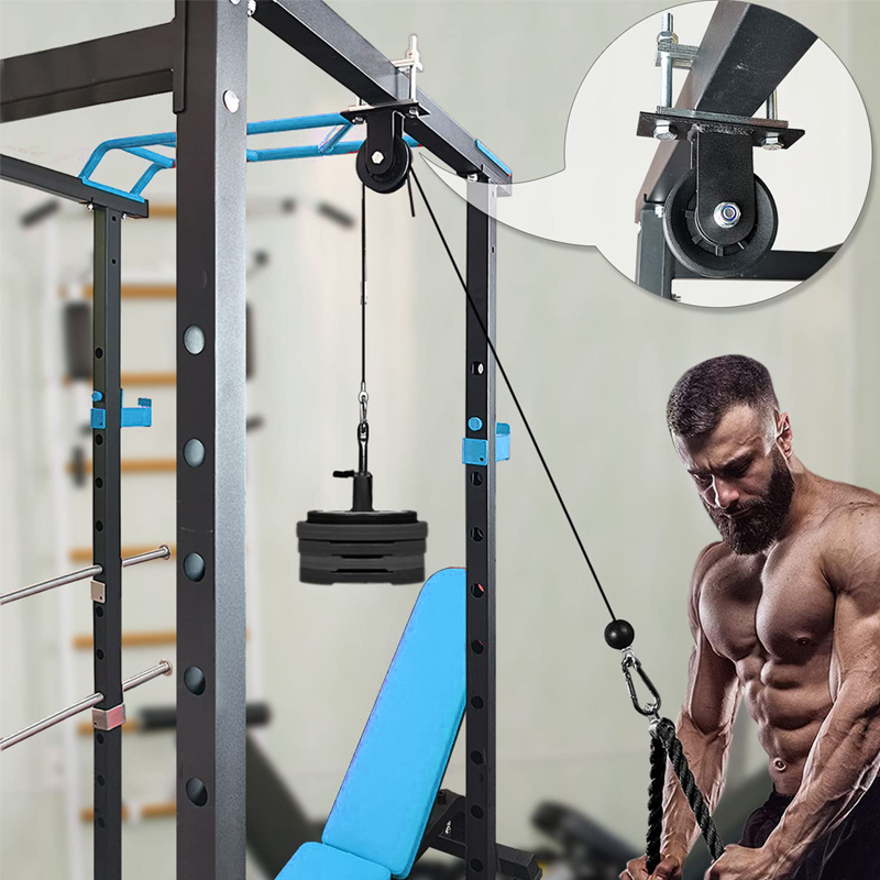 Heavy Duty Pulley System - Adj - огляд і ціна Home Gym Lat Pulldown Machine