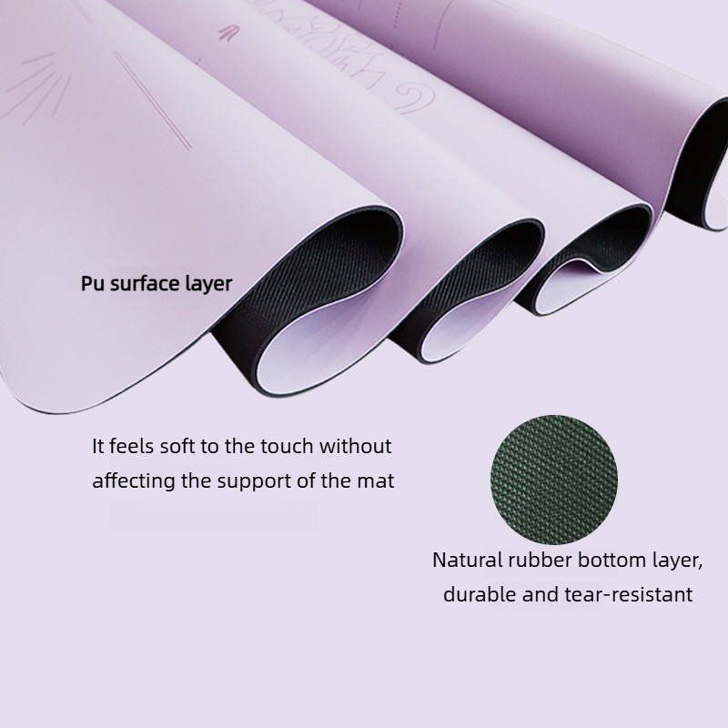 Lezyan PU Natural Rubber Yoga  - огляд і ціна Home Gym Yoga Mat