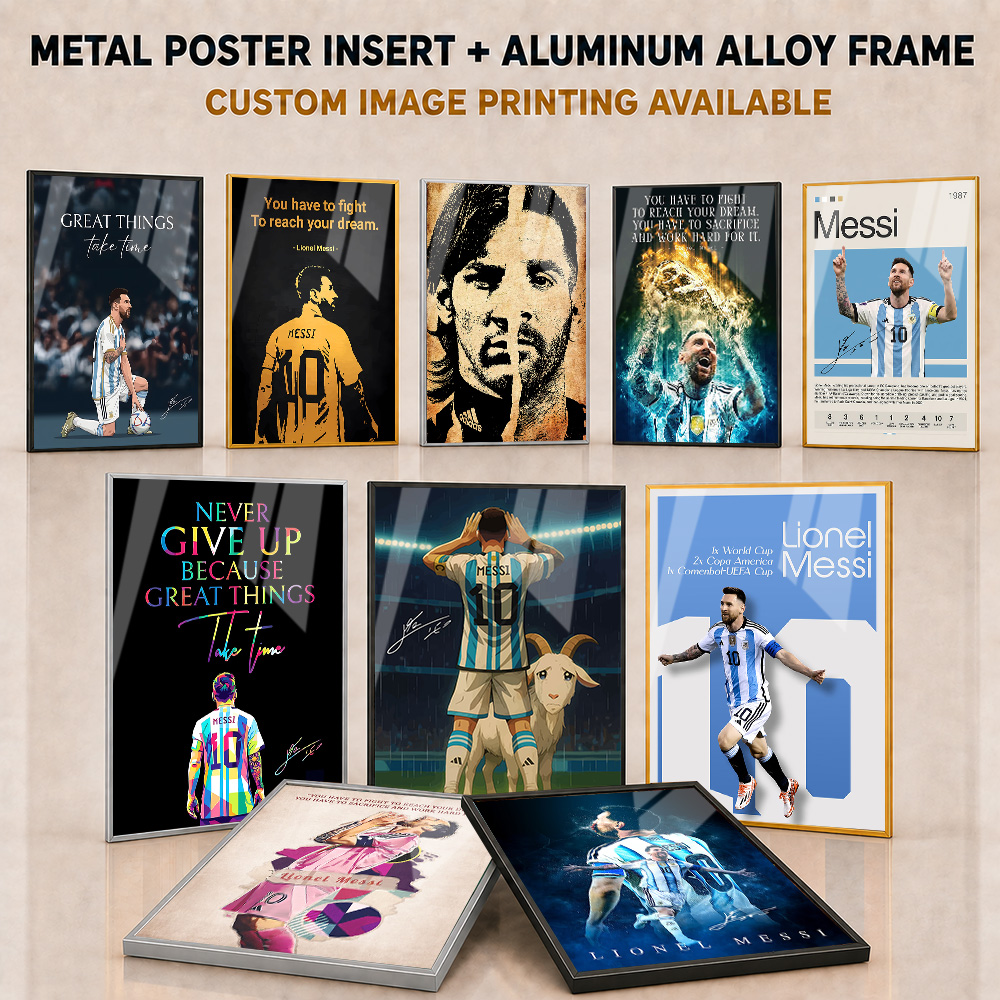 Lionel Messi Framed Metal Post - огляд і ціна Home Gym Yes Or No