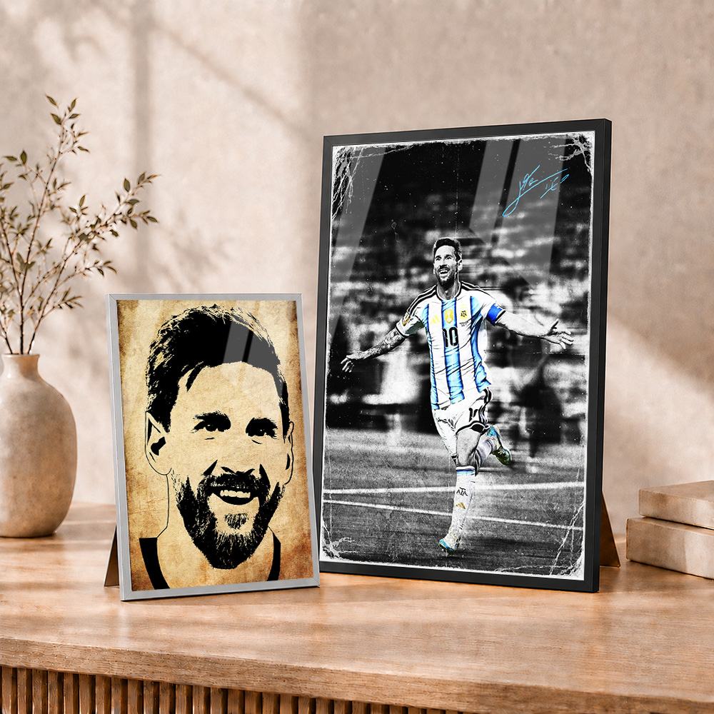 Lionel Messi Framed Metal Post - огляд і ціна Home Gym Yes Or No