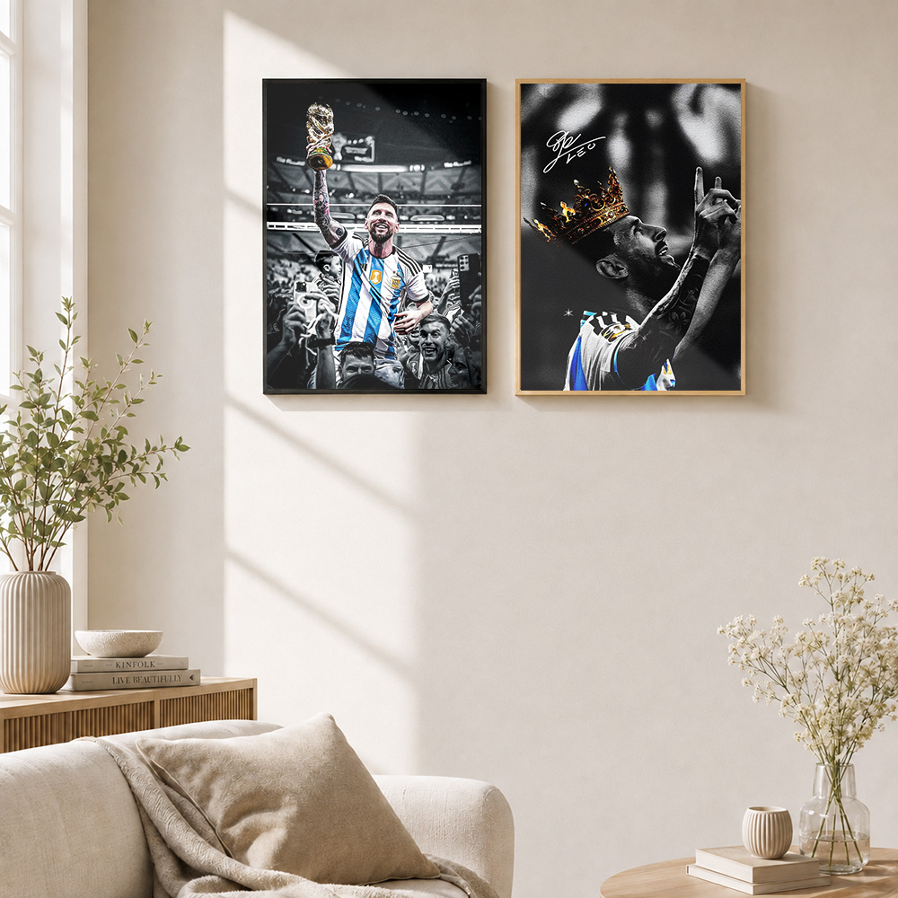 Lionel Messi Framed Metal Post - огляд і ціна Home Gym Yes Or No