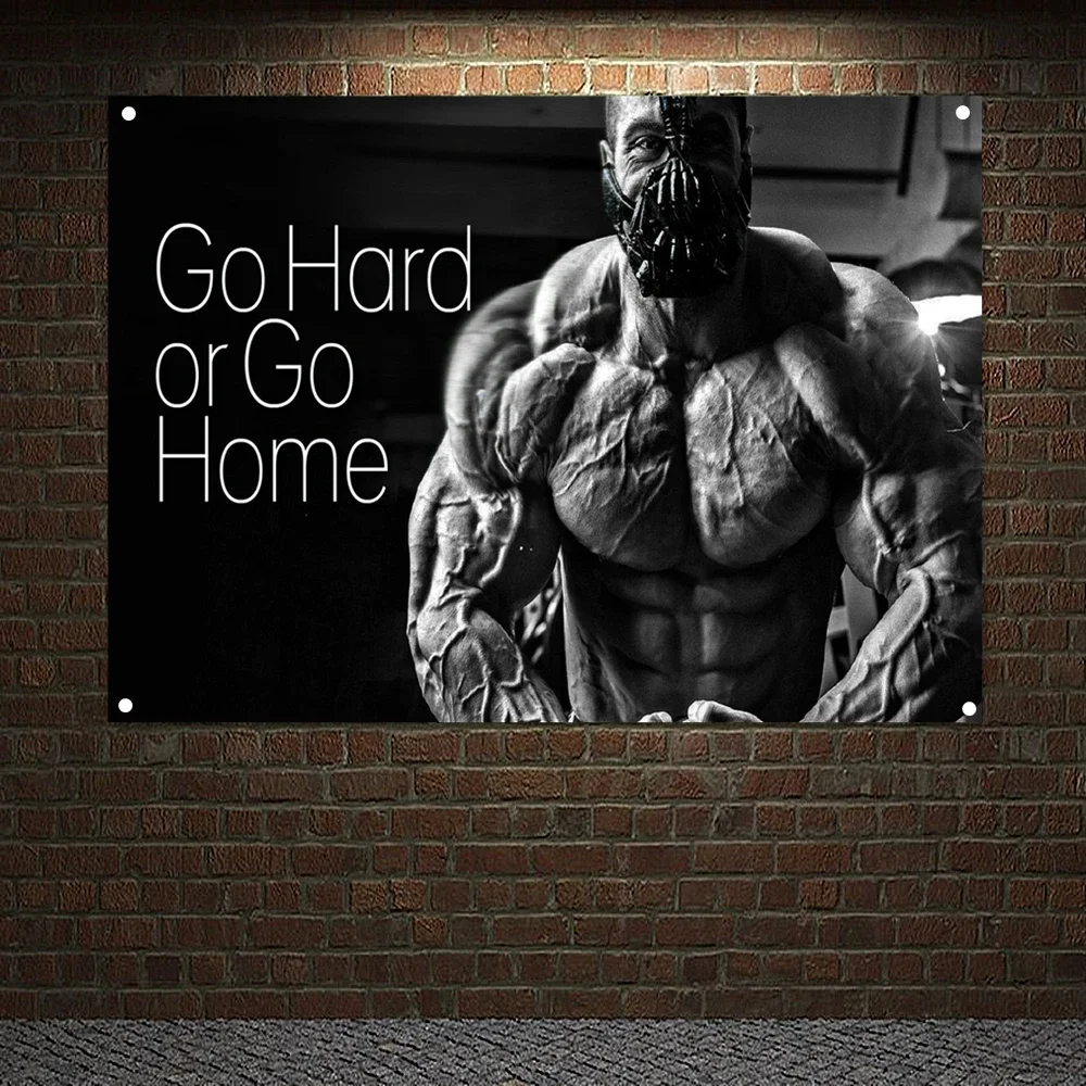 GO Hard or Go Home Gym Decor I - огляд і ціна Home Gym Yes Or No